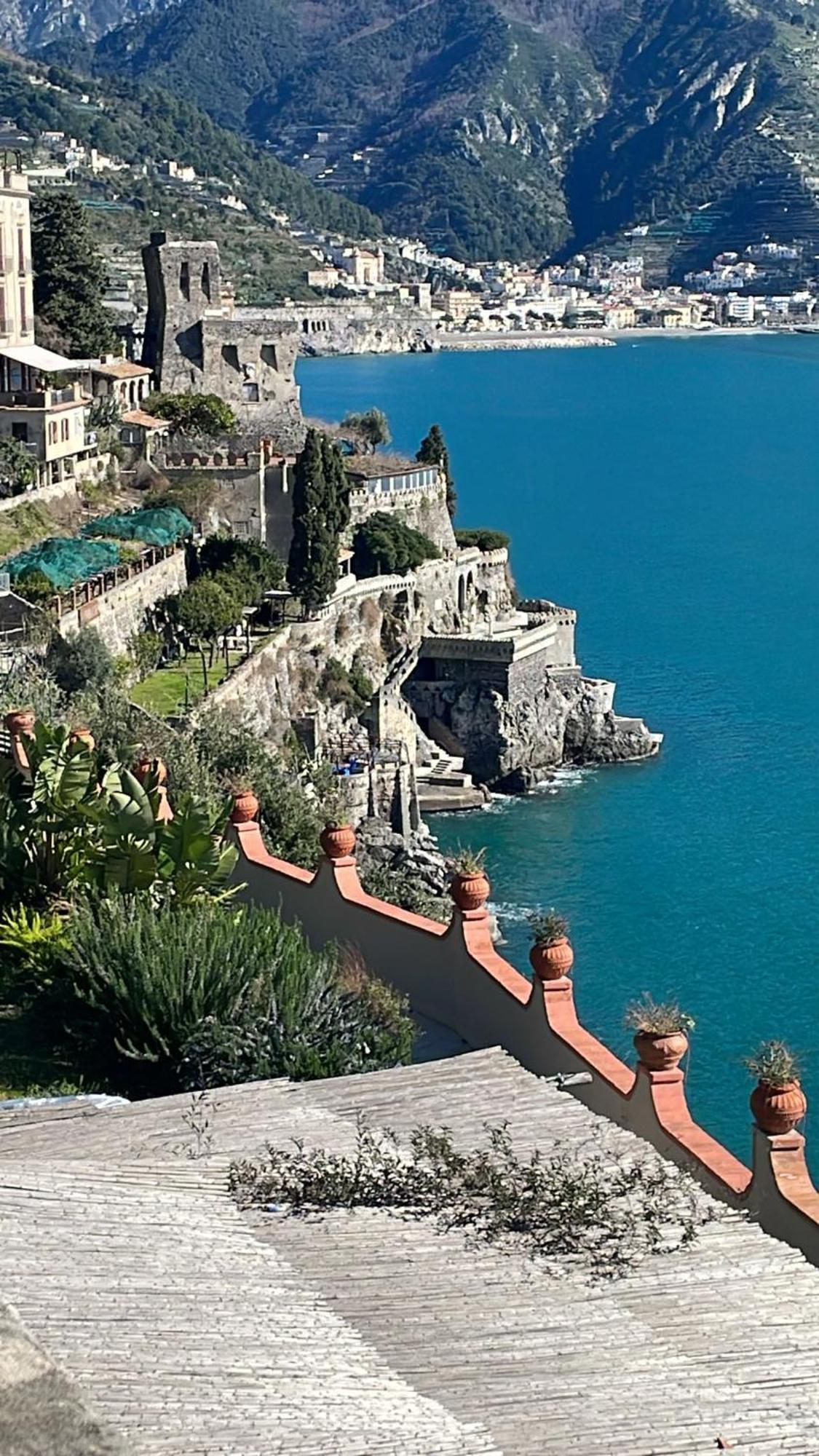 Villa Girasole Luxury Amalfi Coast Minori Exteriér fotografie